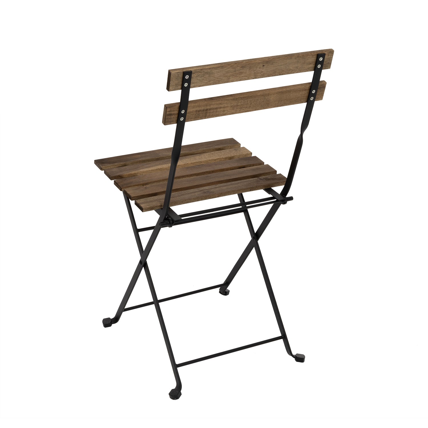 VESTIAMO CASA GIARDINO - Set Giardino con Tavolo e 2 Sedie Richiudibili in legno di acacia